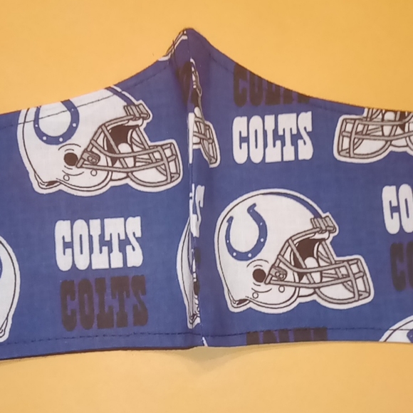 Indianapolis Colts Reversible Face Mask - Picture 2 of 3